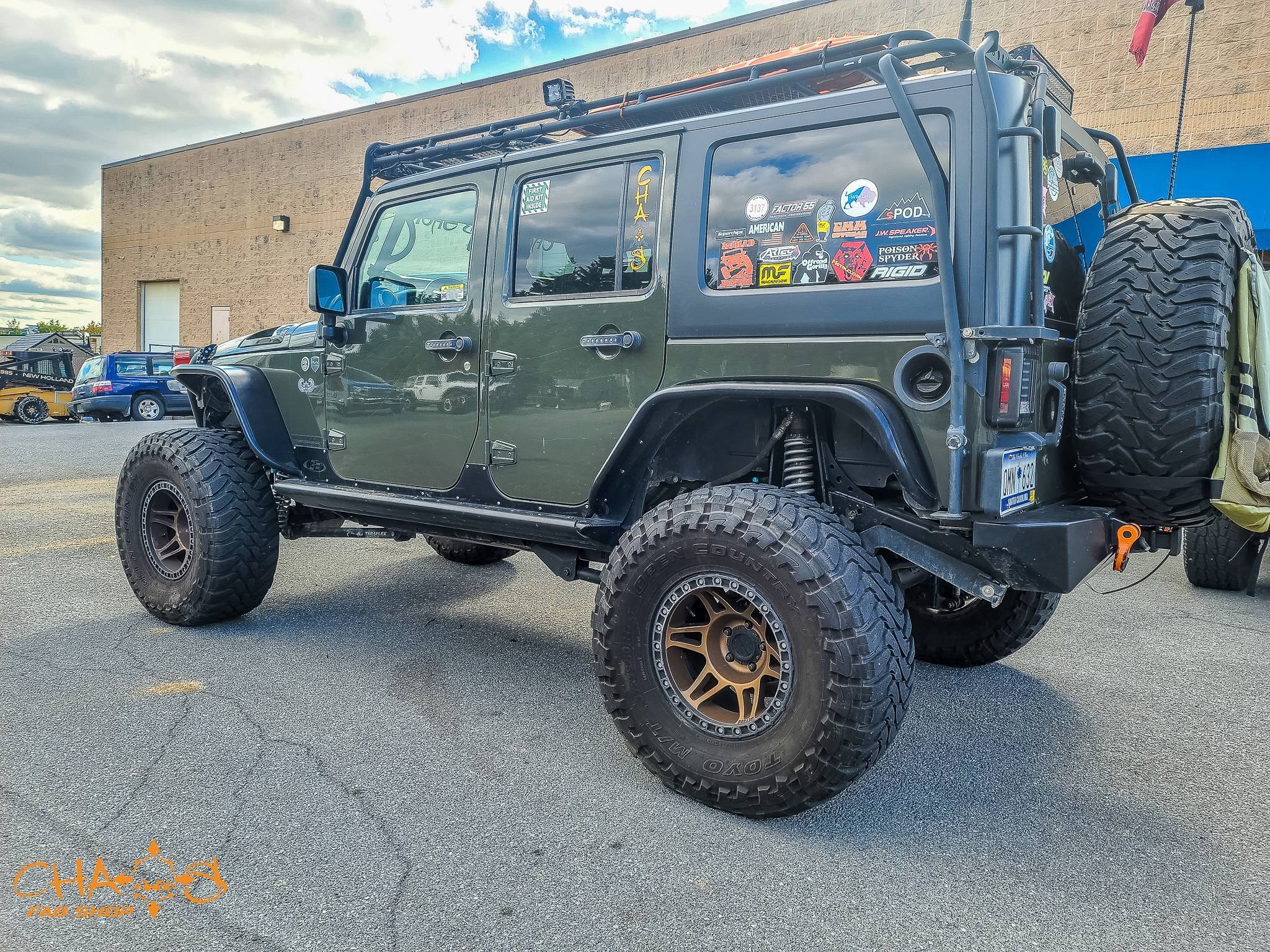 Chaos Fab Shop Custom 2015 JKU-6